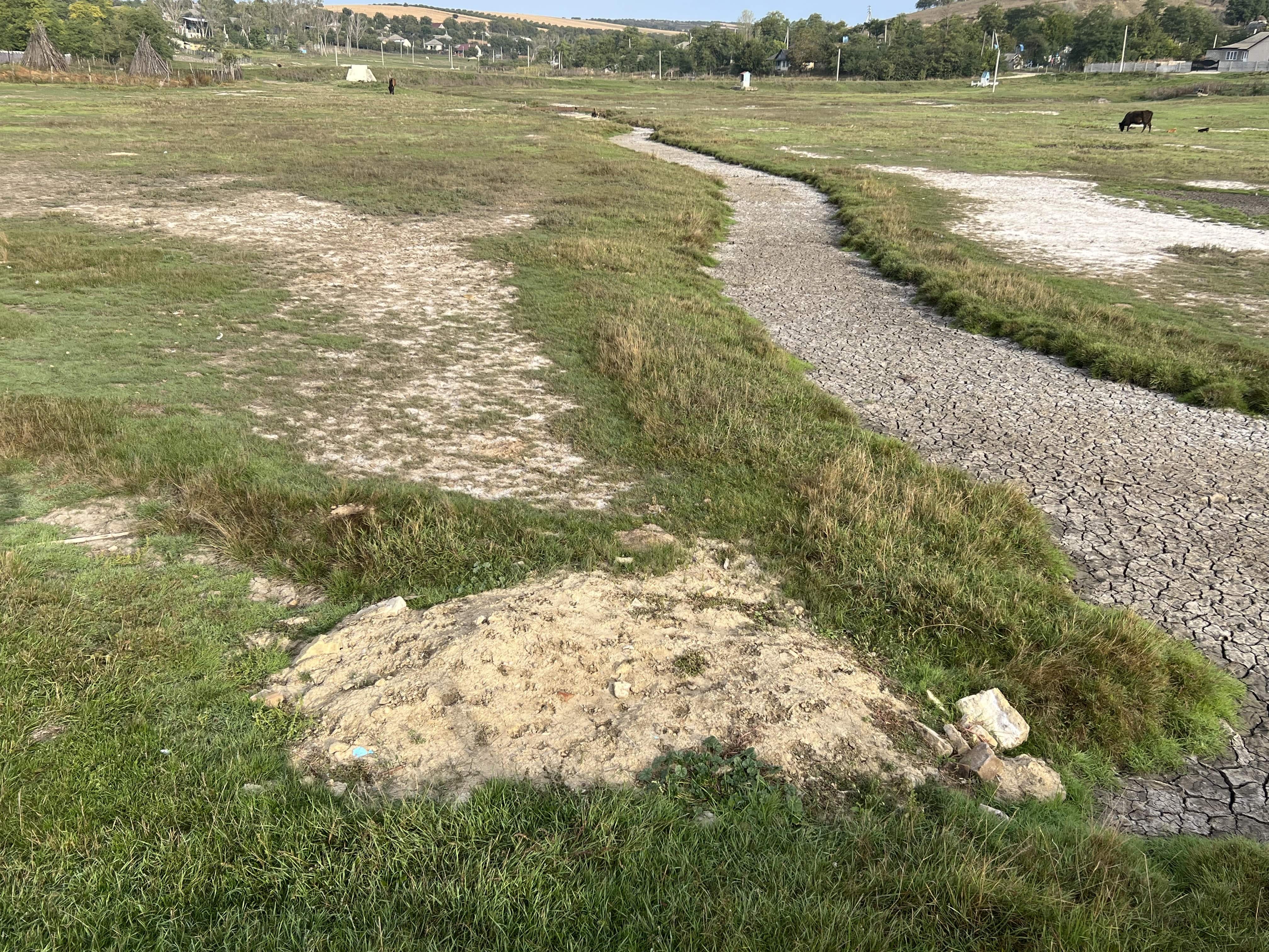 Dry river in Bursuceni, Moldova September 2025 - credits: Andrei Ursache